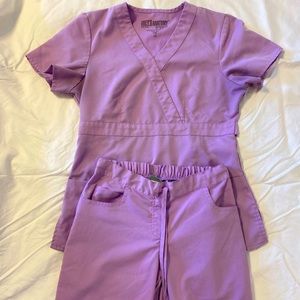 Greys Anatomy Lavender scrub set